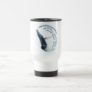 Conservation Is Only Successful With Your Help Travel Mug