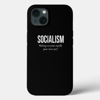 Conservative Anti Socialism Anti Marx iPhone 13 Case