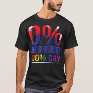 Conservative Gay Pride Rainbow Flag LGBT T T-Shirt