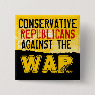 Conservative GOP against the War Button