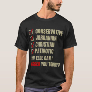 Conservative Jordanian Christian Patriotic T-Shirt