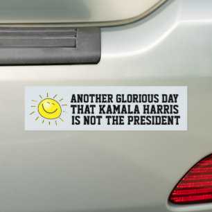 CONSERVATIVE MAGA FUNNY KAMALA HARRIS BUMPER STICKER