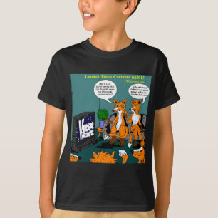 Conservative News Funny Cartoon T-Shirt