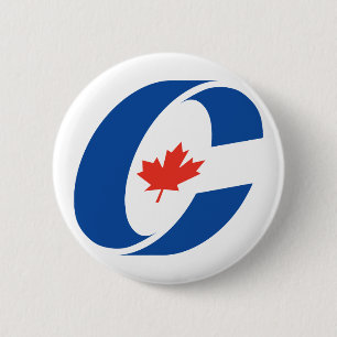Conservative Party Logo 6 Cm Round Badge