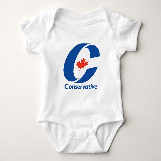 Conservative Party of Canada Baby Bodysuit (Front)