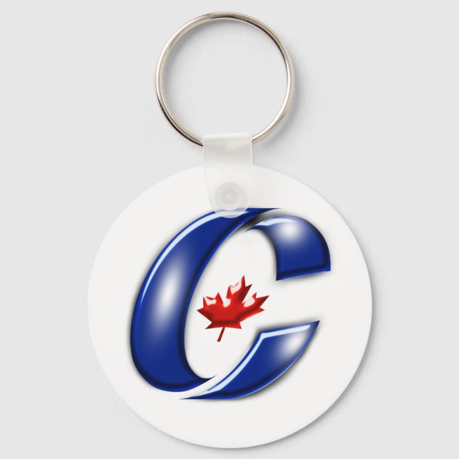 Conservative Party of Canada Political Merchandise Key Ring (Front)