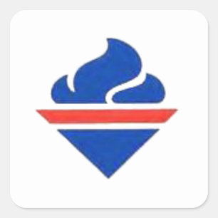 Conservative Party Old Torch Logo Square Sticker