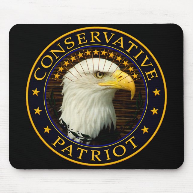 Conservative Patriot 2 Mouse Mat (Front)
