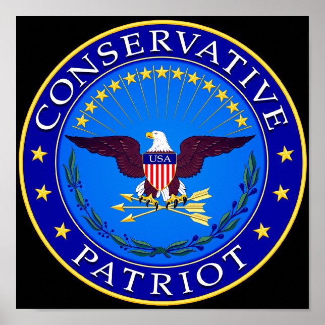 Conservative Patriot Poster (Front)