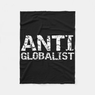 Conservative Political Quote Republican Gift Anti Fleece Blanket