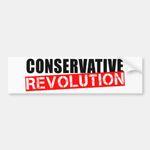 Conservative Revolution Bumper Sticker