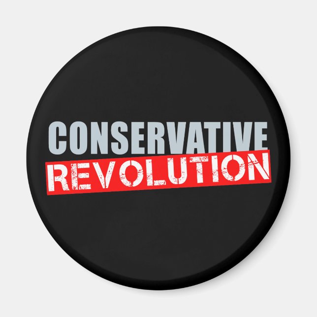 Conservative Revolution Magnet (Front)