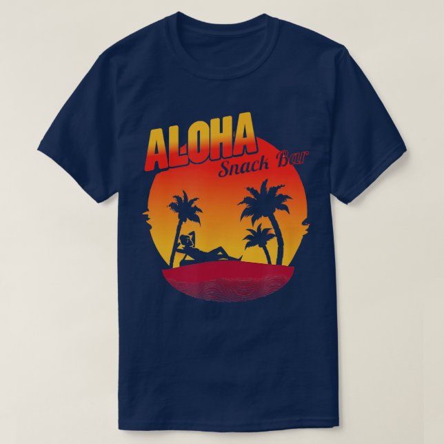 Conservative Shirt  Aloha Snackbar Funny  (Design Front)