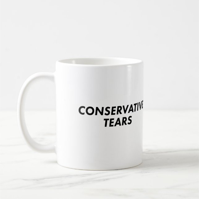 Conservative Tears Coffee Mug (Left)