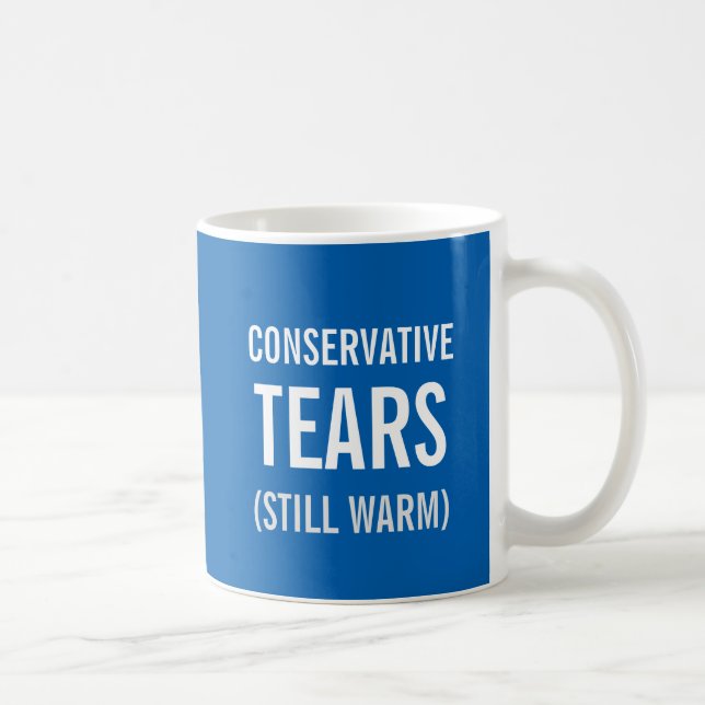 Conservative Tears Still Warm Coffee Mug (Right)
