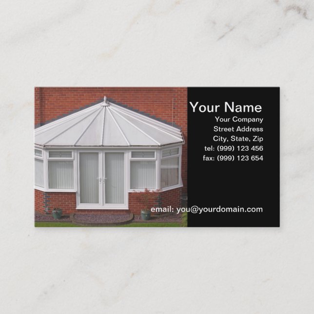Conservatory Business Card (Front)
