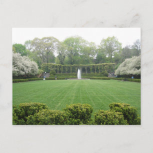 Conservatory Garden Central Park New York City NYC Postcard