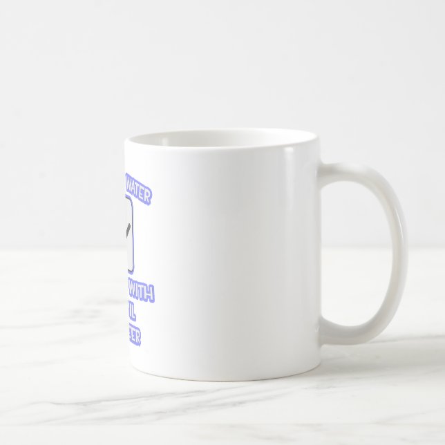 Conserve Water .. Shower With a Civil Engineer Coffee Mug (Right)