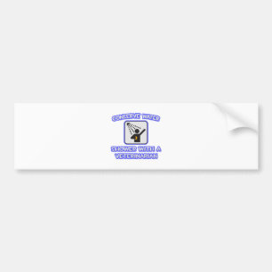 Conserve Water .. Shower With a Veterinarian Bumper Sticker