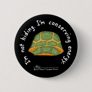Conserving Energy Black Button