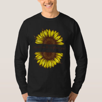 Consider How The Wildflowers Grow Sunflower Christ T-Shirt