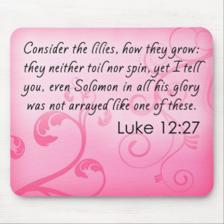 Consider the Lilies Mouse Mat