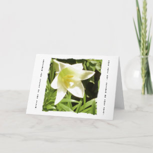 "Consider the Lilies" Note Card