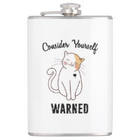 Consider Yourself Warned Evil Cat