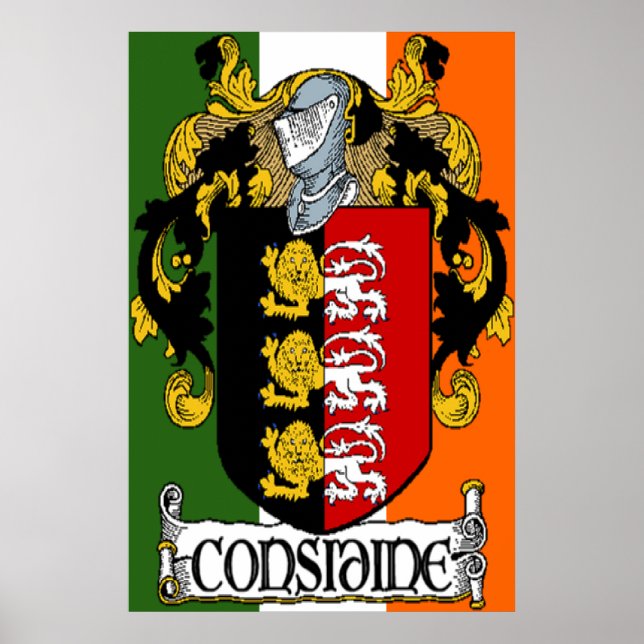 Considine Coat of Arms Print (Front)