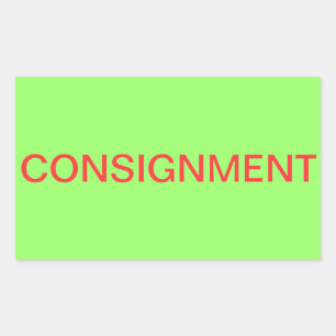 Consignment Inventory Control Label