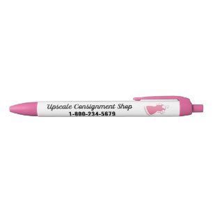 Consignment Shop or Any Business Black Ink Pen
