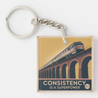 Consistency Is A Superpower Key Ring