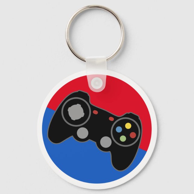Console Gaming Key Ring (Front)
