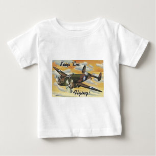Consolidated B-24 Liberator World War II Vintage Baby T-Shirt