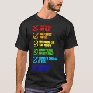 Conspiracy Theory Parody Gift Lie T-Shirt