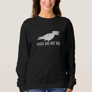 Conspiracy Theory Surveillance Bird Camera Sweatshirt