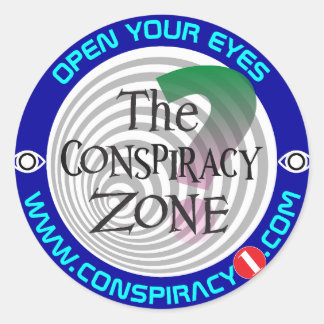 Conspiracy Zone Sticker (dark)