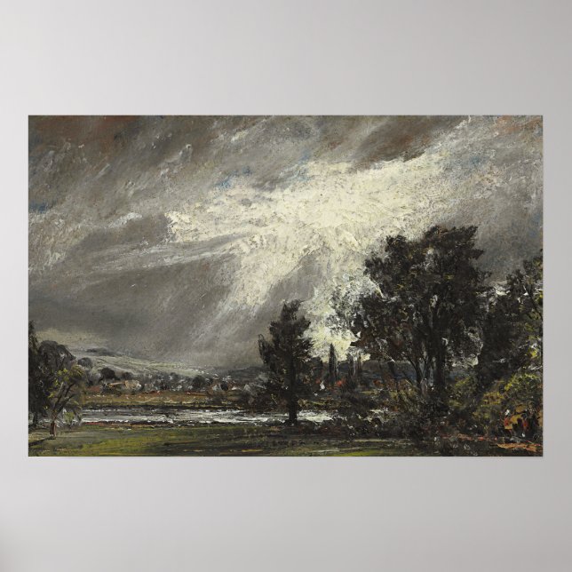Constable - A View Of Salisbury Poster (Front)