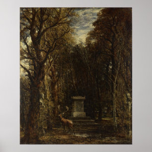 Constable - Cenotaph To The Memory Of Sir Joshua Poster