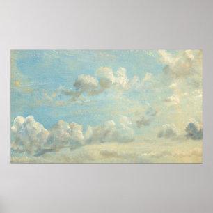 Constable - Cloud Study Poster