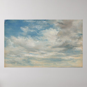 Constable - Clouds Poster