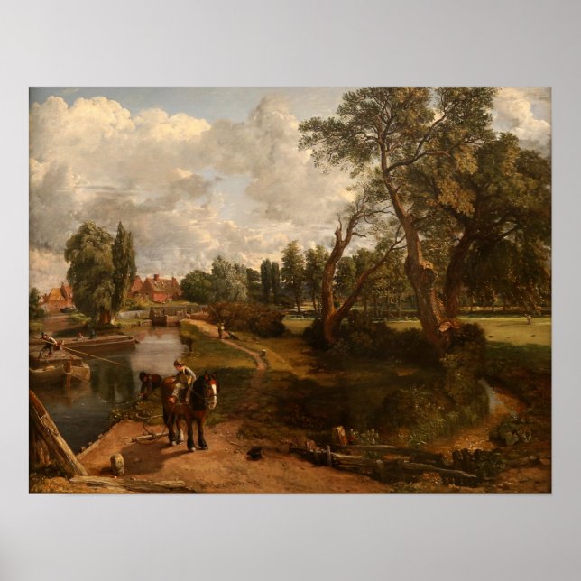 Constable - Flatford Mill 1816 Poster (Front)