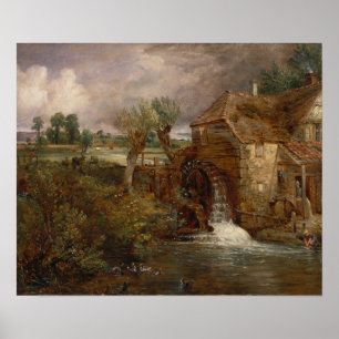 Constable - Parham Mill Gillingham Poster
