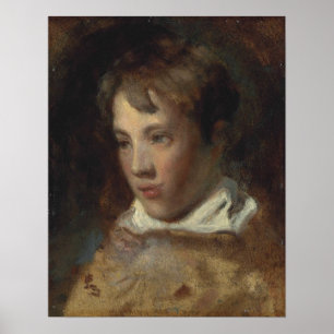 Constable - Portrait Of One Of The Artist's Sons Poster