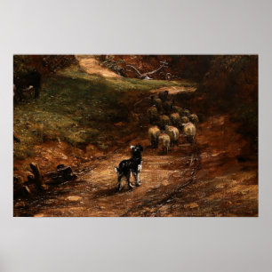 Constable - The Cornfield 1826 Poster