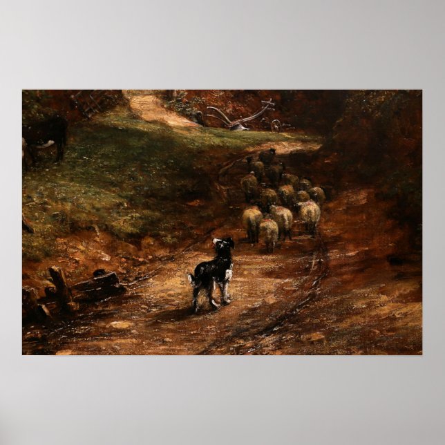 Constable - The Cornfield 1826 Poster (Front)