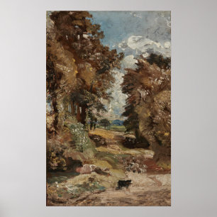 Constable - The Cornfield Poster