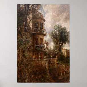 Constable - The Opening Of The Waterloo Bridge Poster