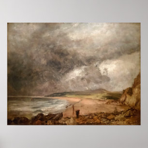 Constable - Weymouth Bay Approaching The Storm Poster