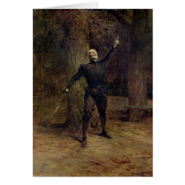 Constant Coquelin  as Cyrano de Bergerac (Front)